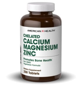 Chelated Calcium and Magnesium with Zinc